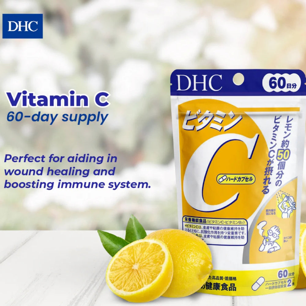 DHC Vitamin C Supplement – 60-Day Supply