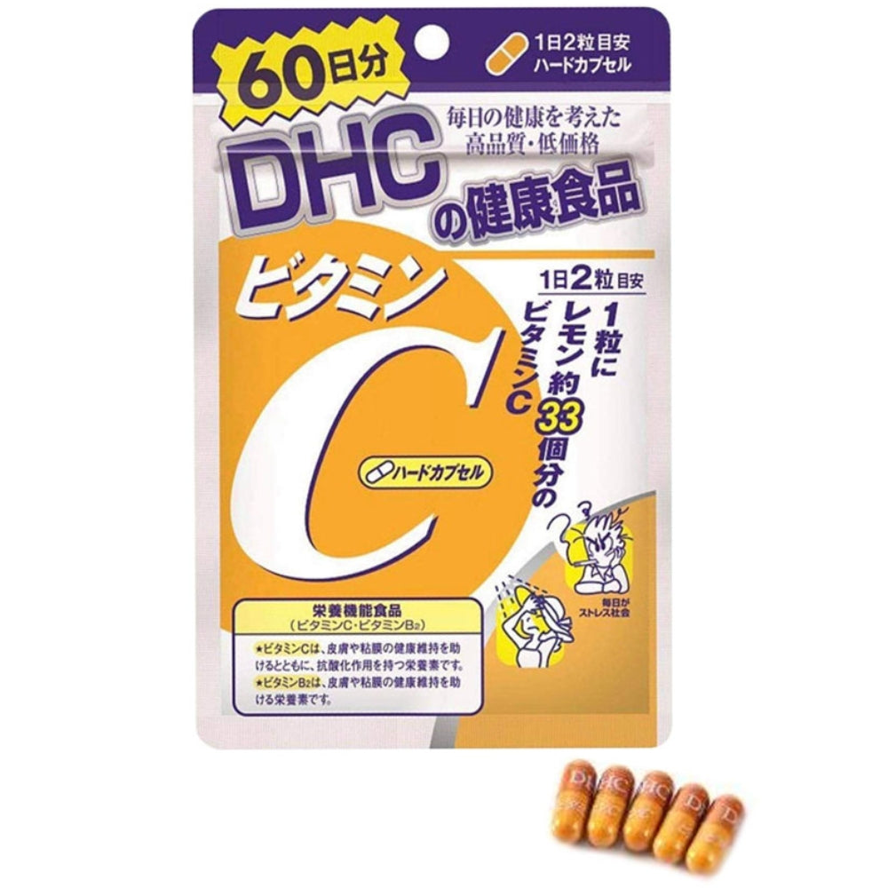 DHC Vitamin C Supplement – 60-Day Supply