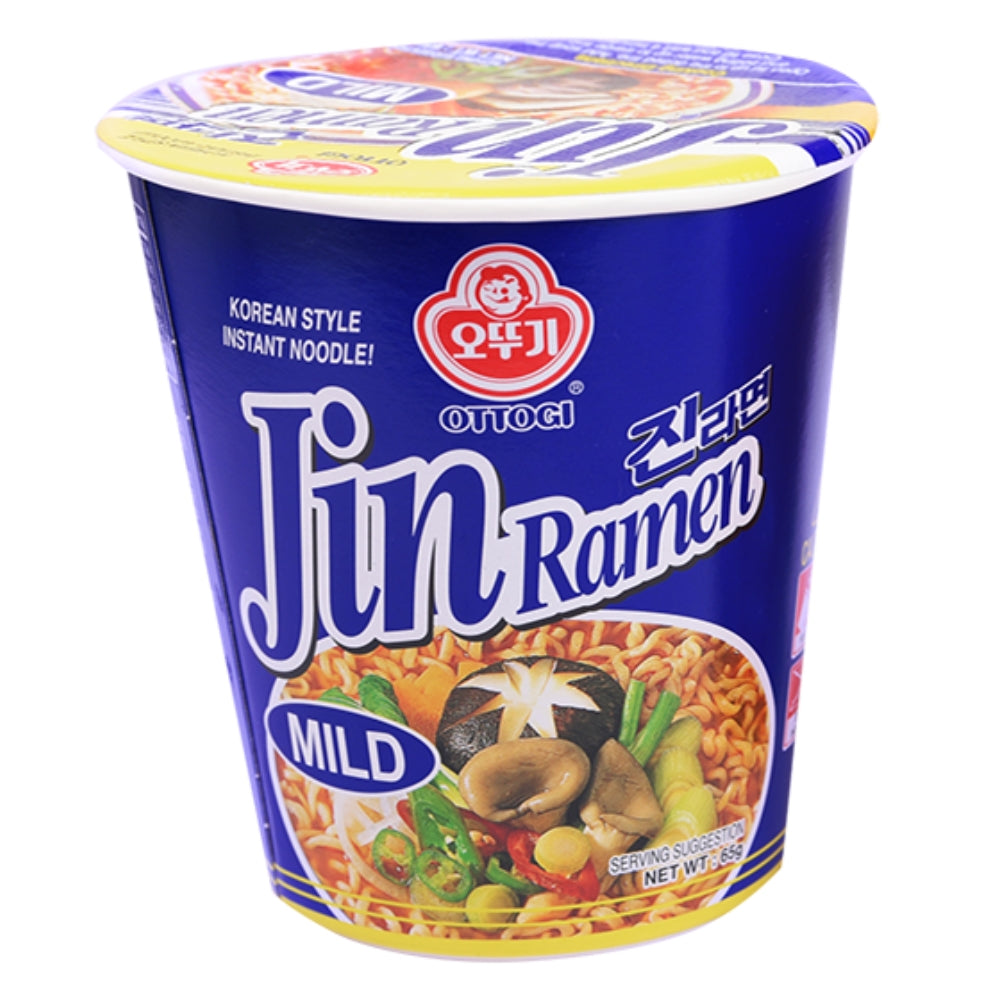 Ottogi Jin Ramen Mild – Korean Style Instant Noodles
