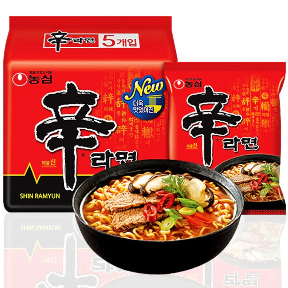 Nongshim Shin Ramyun Gourmet Spicy Noodle Soup